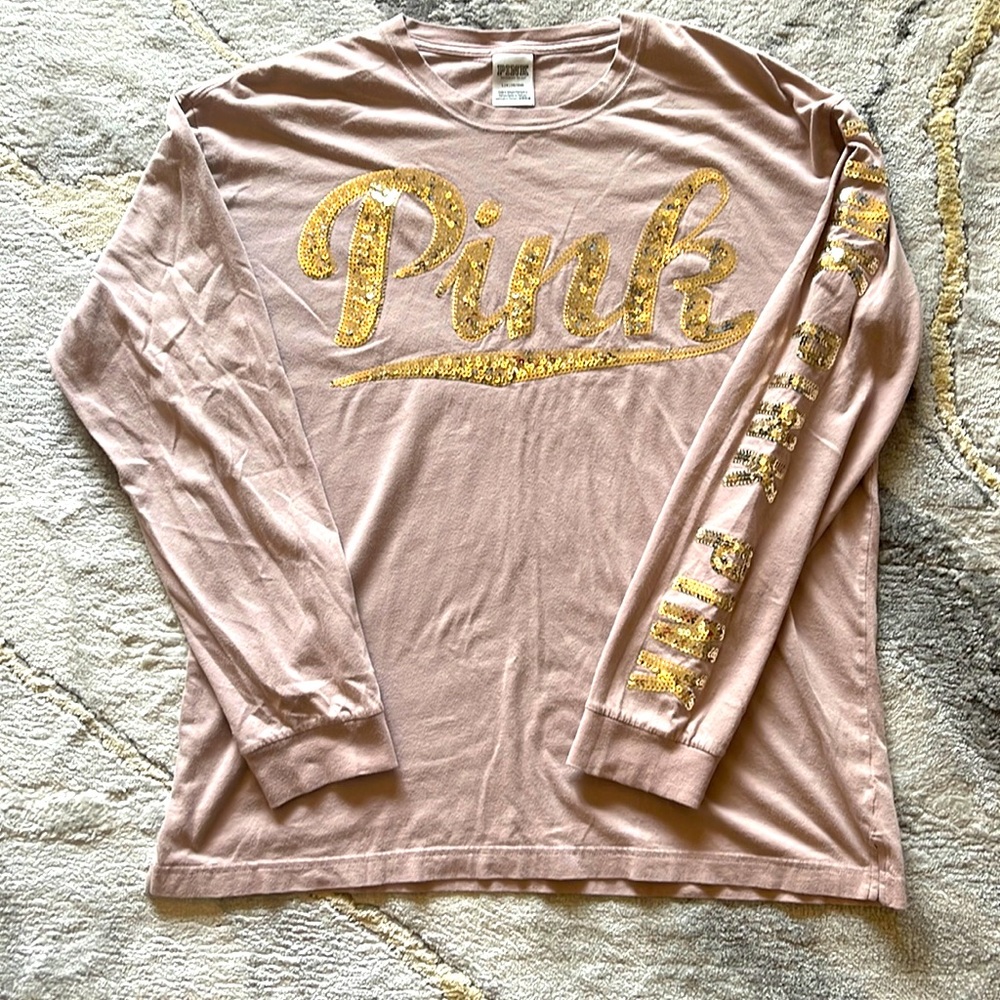 Pink Long Sleeve Size L